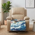 FOR U DESIGNS American Flag Eagle Wave Print Recliner Chair Covers for ...
