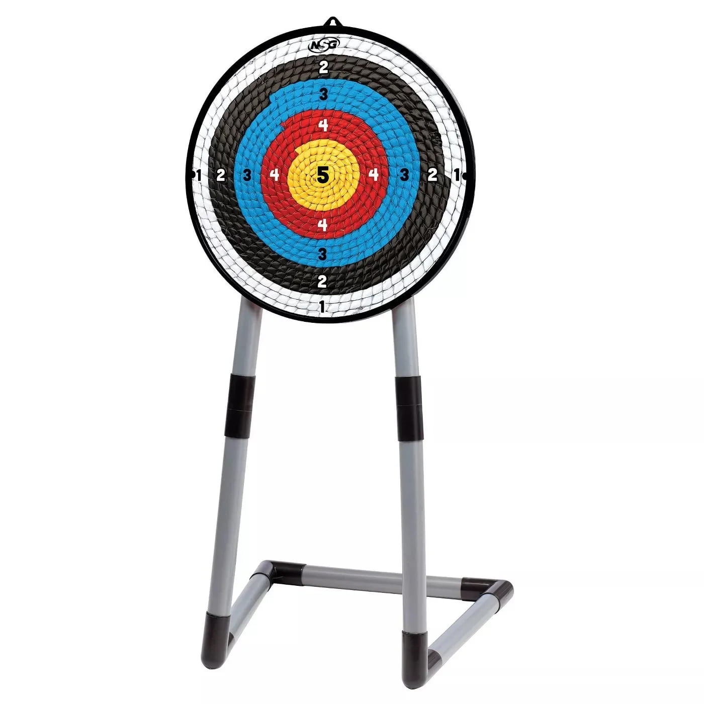 NSG Junior Archery Set with Freestanding Target and 5 Suction Cup Arrows