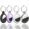 4 Pack AirTag Holder Compatible with Apple Air Tags 2021,Waterproof Case for Air Tag Protection,AirTags Keychain Accessories with Silicone Case for Airtags with Keychain