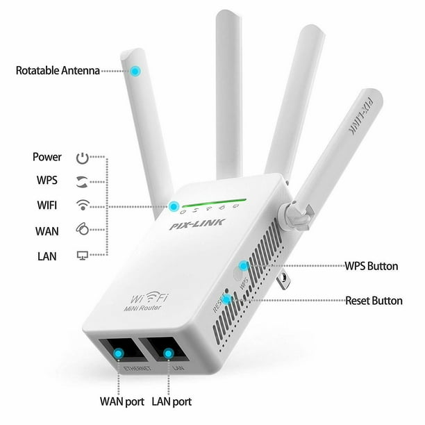 23€03 sur Extérieur accès sans fil Extension / répéteur Wifi