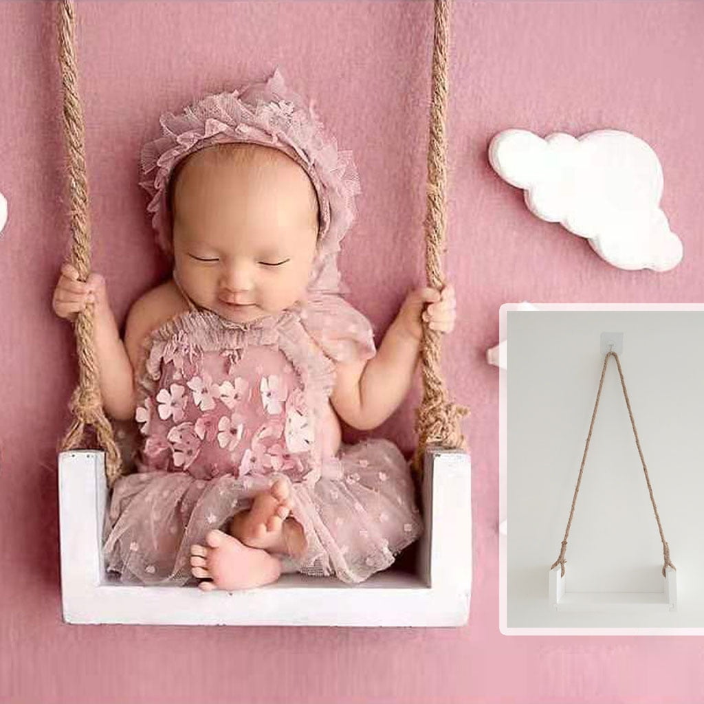 Abaodam Heart Shaped Photography Props Newborn Props Photo Baby Photo Props Wood Coffee Studio Posing Prop Baby Photo Wooden Bowl Baby Posing Basket Wooden Baby Basket Child
