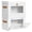 White, variant on Large Closet Storage Organizer - Clothes Storage Bins with Handles & Window, Collapsible Decorative Boxes with Lids, Fabric Containers for Living Room, Dorm, 2 Pack,