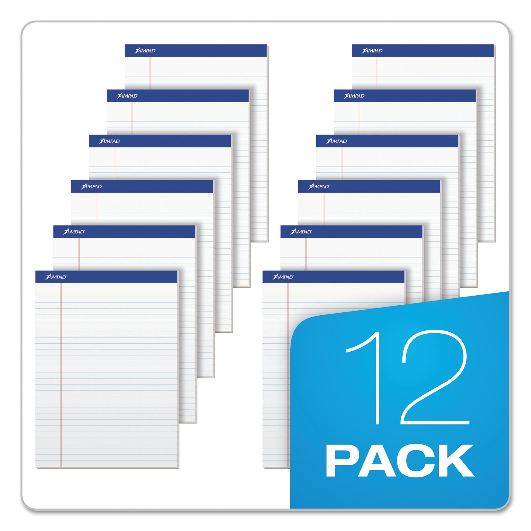 Ampad, TOP20170, Legal Ruled Recycled Writing Pads, 12 / Dozen