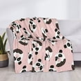 thumbnail image 4 of Throw Blanket for Couch, Donut panda Super Soft Fuzzy Comfy Warm Throw Blanket, Cuteness Lightweight Cozy Plush Flannel Blanket & Throws for Sofa and Bed All Season, 4 of 5