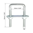 thumbnail image 2 of Uxcell M6x35mmx60mm Square U-Bolts Carbon Steel 1Set, 2 of 4
