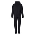 thumbnail image 3 of Gibobby Conjunto de sudadera para mujer Conjunto de pantalones y sudadera con capucha de manga larga a la moda para mujer con bolsillos(Negro,G), 3 of 4
