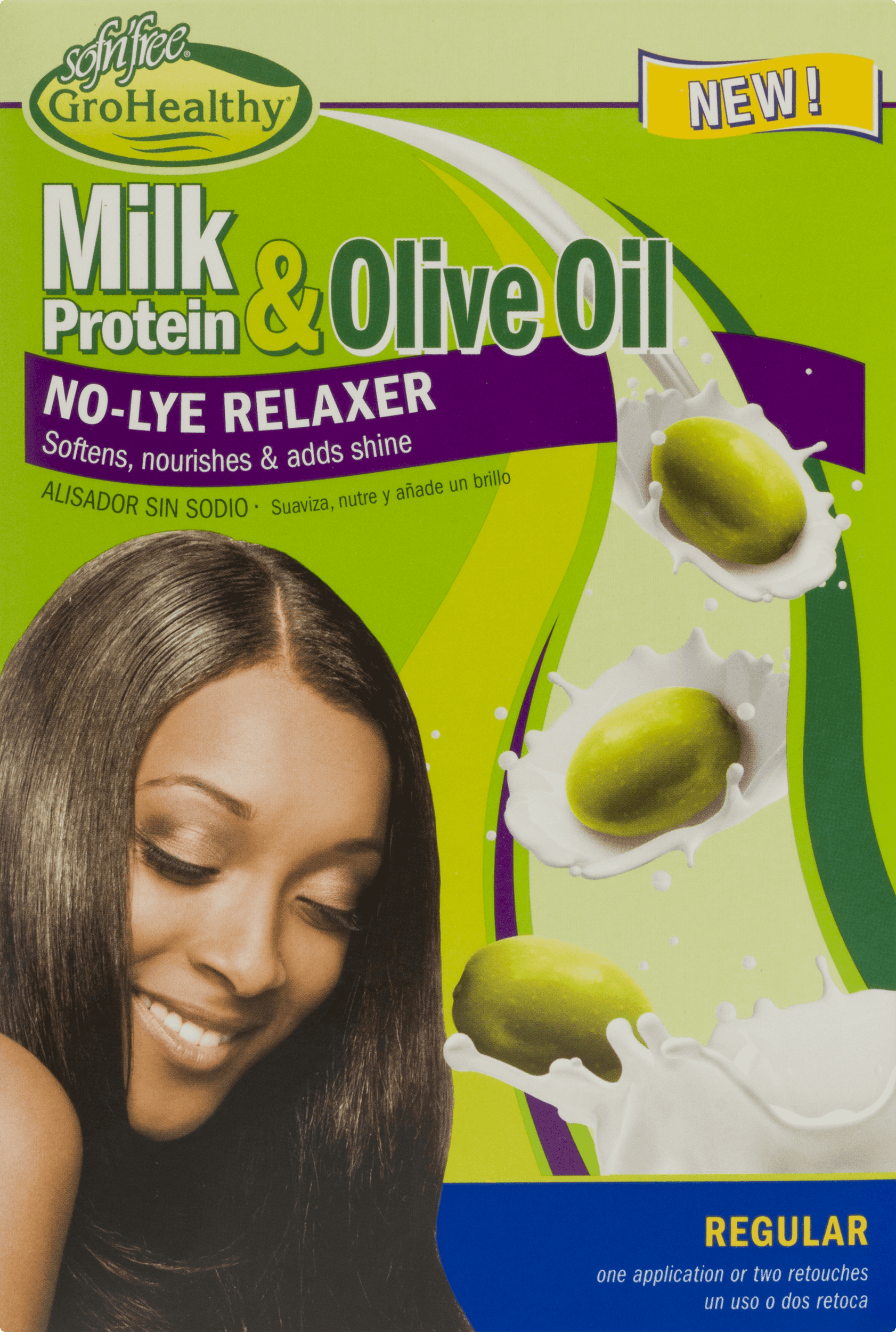 Sofn'Free GroHealthy Milk Protein & Olive Oil Relaxer 