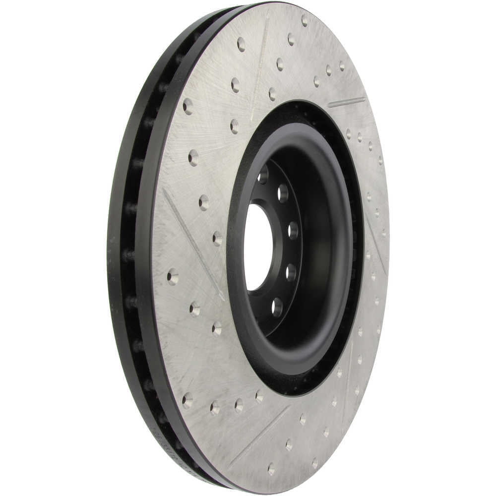 StopTech 09 VW Passat CC / 06-09 Passat Slotted & Drilled Left Front Rotor Fits select: 2008 VOLKSWAGEN R32, 2006-2008 VOLKSWAGEN PASSAT