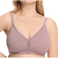 thumbnail image 4 of BSDJILFG Plus Size Bras for Women Casual Seamless Full Figure Bras Wire-Free Ice Silk Stretchable Soft Ultra Thin Cups Everyday Bras for Older Women ,M-4XL, 4 of 5