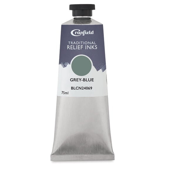 Cranfield Traditional Relief Ink - Grey Blue, 75 ml