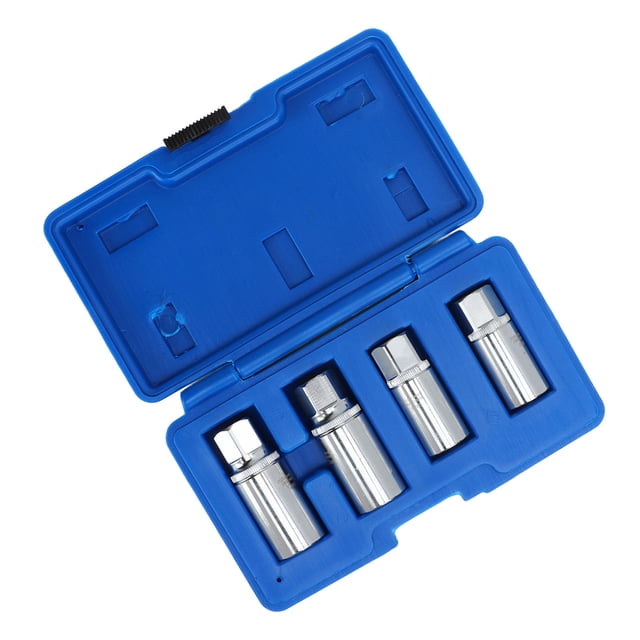 Screw Installer Kit, High Toughness Socket Stud Screw Extractor Tool Chrome Tangsten Steel Impact Resistant for Maintenance