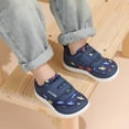 thumbnail image 3 of Zapatos para niños pequeños STQ KIDS azul marino con puntera ancha, talla 8, 3 of 8