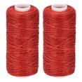 thumbnail image 1 of Unique Bargains Red Polyester Waxed Leather Sewing Thread, 55 Yards, 2 Pack, 1 of 6