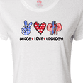 thumbnail image 4 of Inktastic Peace, Love, Urology, Healthcare Craft Women's T-Shirt, 4 of 5