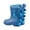 F, variant on Shadoumai Toddler Rain Boots For Girls Waterproof Rainboots Little Girls Glitter Unicorn Rain Boots For Kids With Easy-On Handles