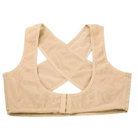 Pureaid - Women's Vest X Type Pattern Back & Shoulder Support Strap ...