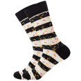 thumbnail image 4 of Lishi Chaussettes Colorées en Coton Peigné pour Hommes avec Motifs Cool, 4 of 4