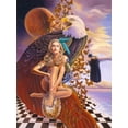 thumbnail image 2 of Stevenson, Graeme 19x24 Gold Ornate Wood Framed with Double Matting Museum Art Print Titled - My Time, 2 of 4