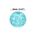 thumbnail image 2 of Unique Bargains 8mm Round Glass Beads for Bracelets for Jewelry Making Colorful 200pcs, 2 of 6