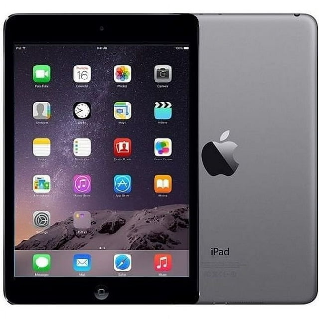 Apple iPad Mini 2 Remis à Neuf 32 Go, Wi‐Fi, 7,9 Po - Gris Cosmique (ME277LL/A) (Remis à Neuf)