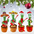 thumbnail image 4 of Juguetes De Lujo De Cactus De Navidad Canto Y Baile Cactus Juguete Electrónico Juguete Mexicano Juguete Regalo De Navidad Para Niños. Yuarrent HA047141-04, 4 of 6