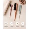 thumbnail image 2 of Kitsch Detail & Define Styling Brush Set 3PCS Hair Tools, 2 of 6