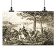 thumbnail image 2 of Print: Battle Of The Thames. Respectfully Dedicated To Andrew Jackson Esq, 2 of 4