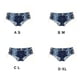 thumbnail image 5 of Qarigey Pantalones cortos transpirables para mujer, pantalones de moda de vendaje Sexy de algodón, pantalones de cintura baja, Mini pantalones vaqueros Prendas para la parte inferior del cuerpo L Qarigey AP012030-03, 5 of 6