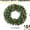 A, variant on Large Artificial Pre-Lit Fir Christmas Wreath with 200 LED Lights, 540 PVC Branch Tips, Holiday Decoration for Door Christmas Decoration Product Green PVC Wreath Simulation Scene Layoutene Layout