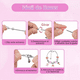 thumbnail image 3 of Kit De Cuentas Para Hacer Pulseras, Collares Y Joyas, 112 Pz Multicolor, 3 of 4