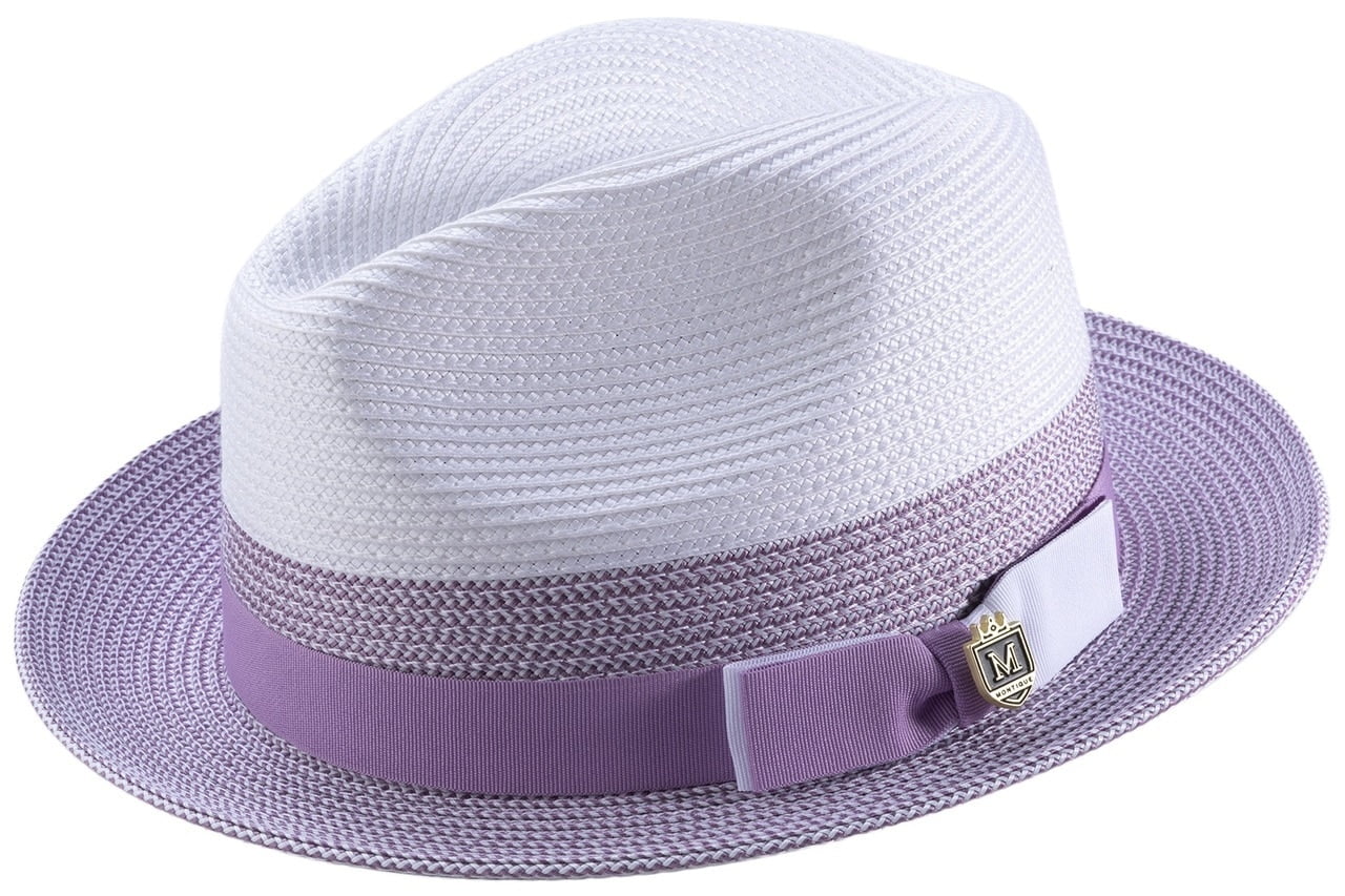 Braided Pinch Fedora Hat H69 
