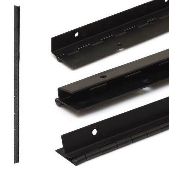 Boat Offset Piano Hinge N10609797 | 39 x 1 1/8 Inch 18 Gauge Aluminum