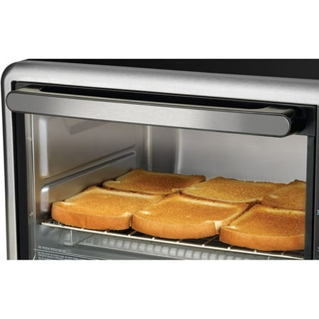 BLACK+DECKER 6-Slice Convection Toaster Oven, Silver, TO1216B - Best ...
