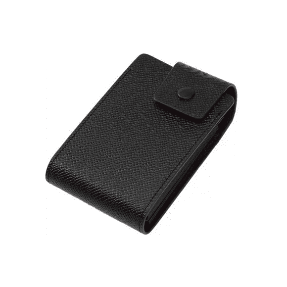 Tarjetero Organizador Porta Tarjetas Multi Ranuras Negro