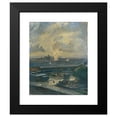 thumbnail image 2 of Franz Hohenberger 12x14 Black Modern Framed Museum Art Print Titled - Coal Station of the Nordbahn (1908), 2 of 5