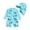 00#Blue673, variant on Lullu Boys Long Sleeve Rashguard One-Piece Swimsuit Bathing Suit with Hat, Sizes 3M-3T