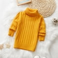 thumbnail image 3 of PatPat Toddler Girl/Boy Turtleneck Ribbed Knit Sweater, 3 of 6