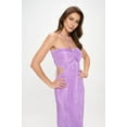 thumbnail image 2 of Renee C. Plisse Halterneck Maxi Cutout Dress with Open Back - Rosa Apparel, 2 of 5