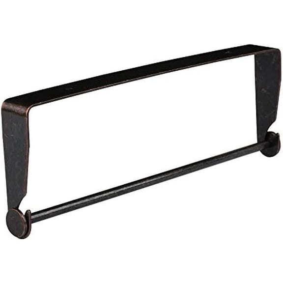 Under Cabinet Paper Towel Holder Wall Mount for Home Kitchen,Stainless Steel for Large Rolls-Bronze