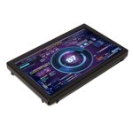PC Sensor Panel Display, Computer Temp Monitor DIY Theme Brightness Adjustable for