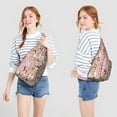 thumbnail image 2 of Dog Paw Adventure Sling - Cute Crossbody Backpack, Multi-Functional Pack for Outdoor Enthusiasts, 2 of 4