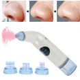 thumbnail image 3 of Aspirador de poros removedor de espinillas Limpiador eléctrico de poros faciales USB recargable 3 marchas Eliminación de puntos negros al vacío con 4 cabezales de succión ANGGREK Otros, 3 of 8