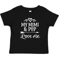 thumbnail image 3 of Inktastic Mimi and Pop Love Me Granddaughter Valentine Girls Baby T-Shirt, 3 of 5