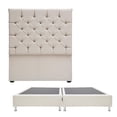 thumbnail image 1 of Box Base Cama King Size + Cabecera Capri Beige, 1 of 8
