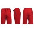 thumbnail image 4 of Men's Solid & Heather French Terry Shorts With Zipper Pockets, 4 of 6