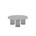 thumbnail image 3 of Ella Round Coffee Table Small In Light Gray Concrete, 3 of 3