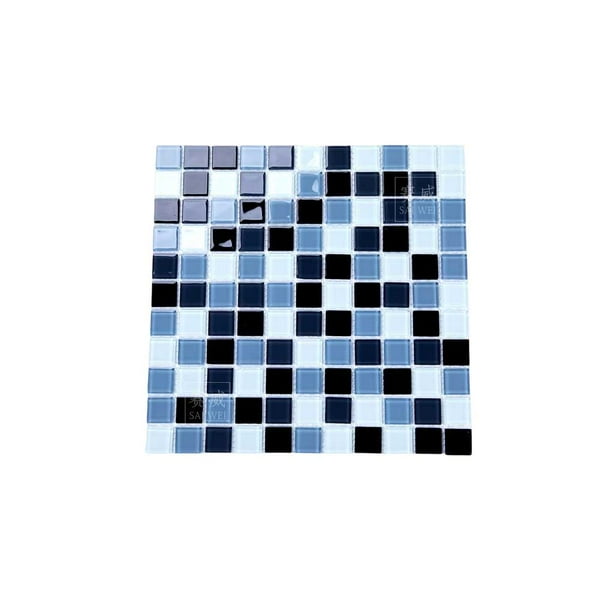 Eigraketly Azulejo de ladrillo de pared de 25x25cm, baño, baño, construcción impermeable, suelo de bricolaje, baldosas de cerámica, decoración de Materiales de construcción Tipo 2 Eigraketly TO010106-02