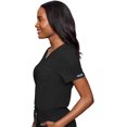 thumbnail image 4 of Med Couture Touch Scrubs Top For Women V-Neck Tuck In MC7448, 4 of 6