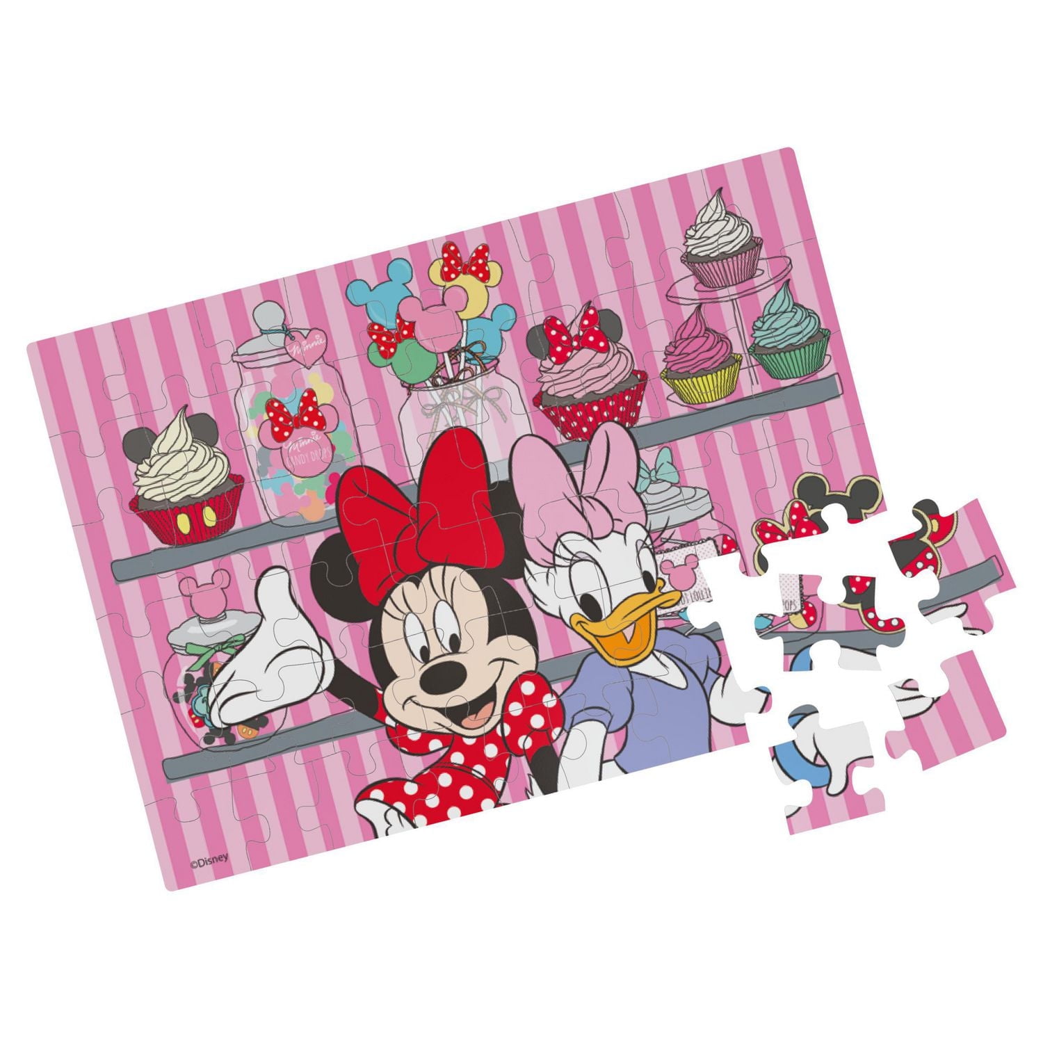 Minnie Mouse 50-Piece Puzzle in Tube