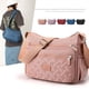 thumbnail image 2 of Bolso de hombro sencillo de estilo para mujer, ligero, repelente al agua, de nailon, para mujer, bolso cruzado informal de moda para compras para mujer, 2 of 6
